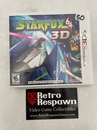 Star Fox 64 3D - Nintendo 3DS (Complete)