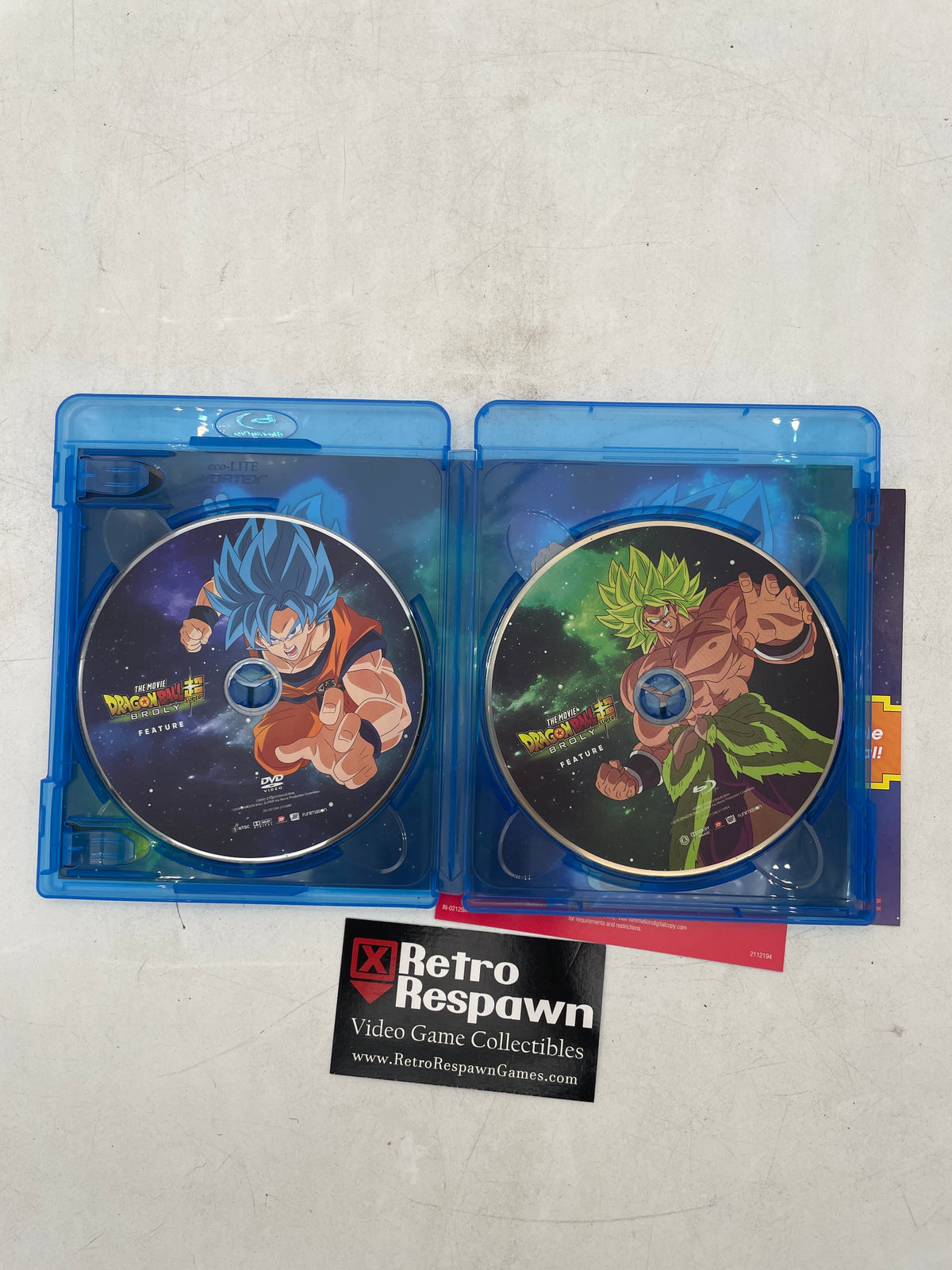 Dragon Ball Super Broly The Movie - Bluray+DVD (Complete)