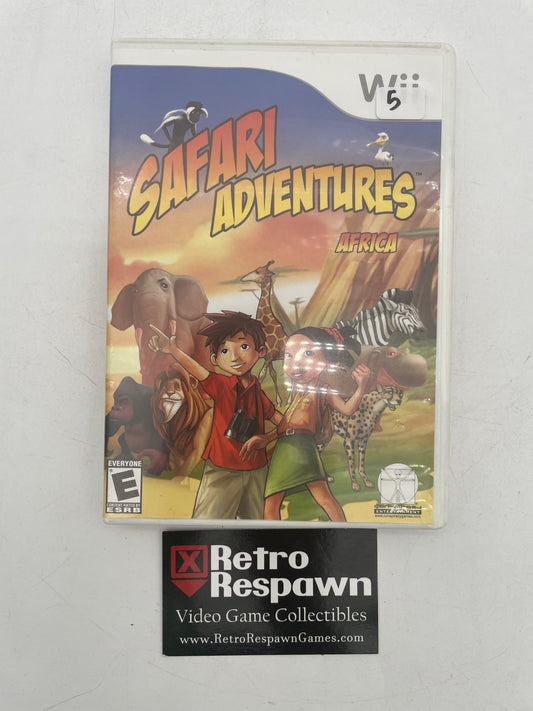 Safari Adventures: Africa - Wii (Complete)