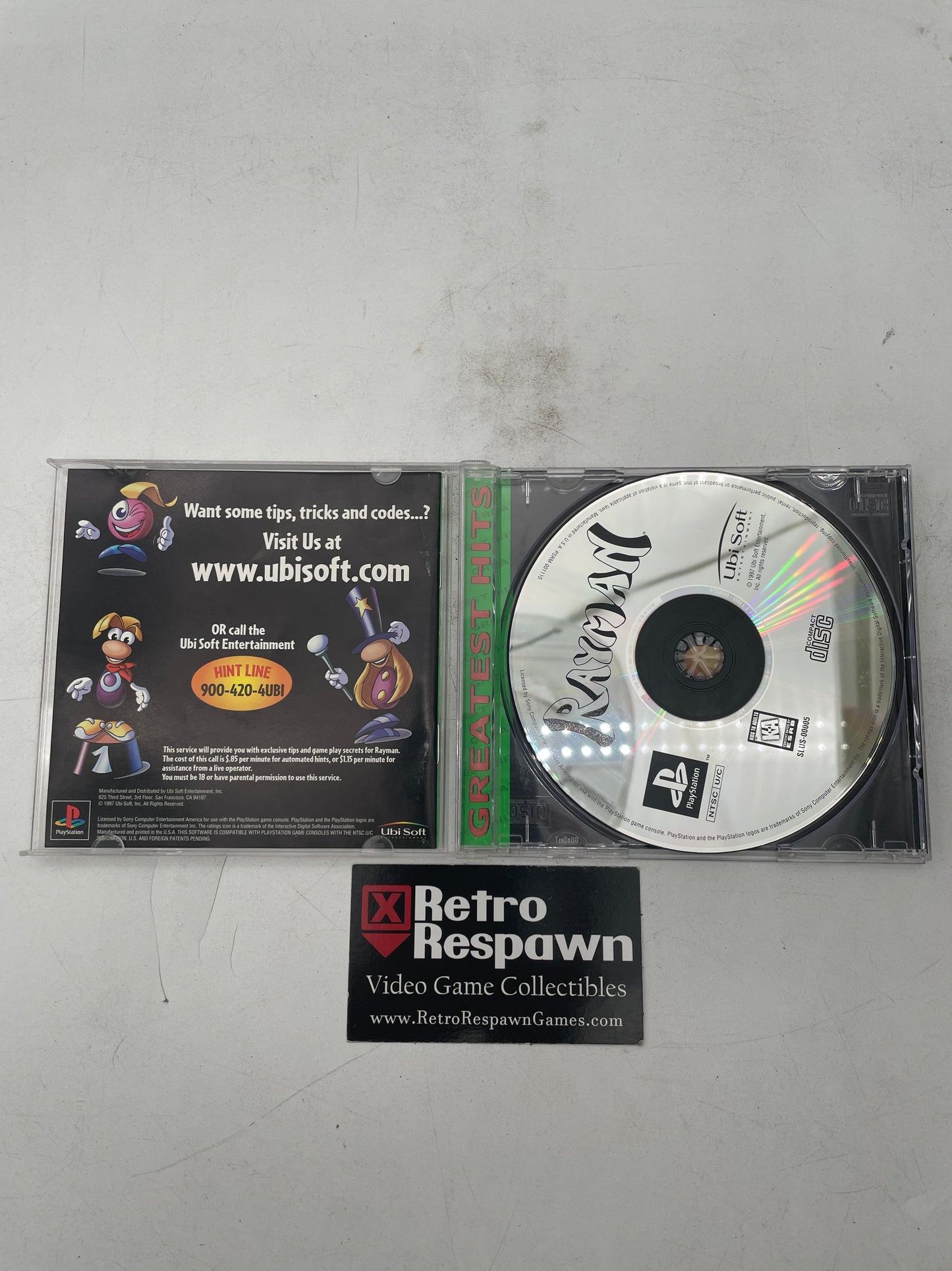 Rayman [Greatest Hits] - Playstation (Complete)