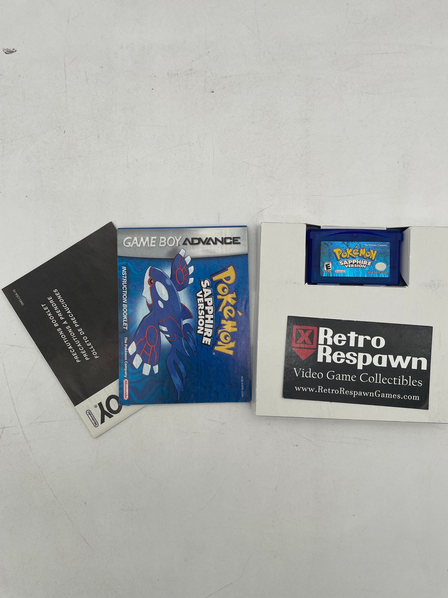 Pokemon Sapphire - GameBoy Advance (Complete/See Pictures)