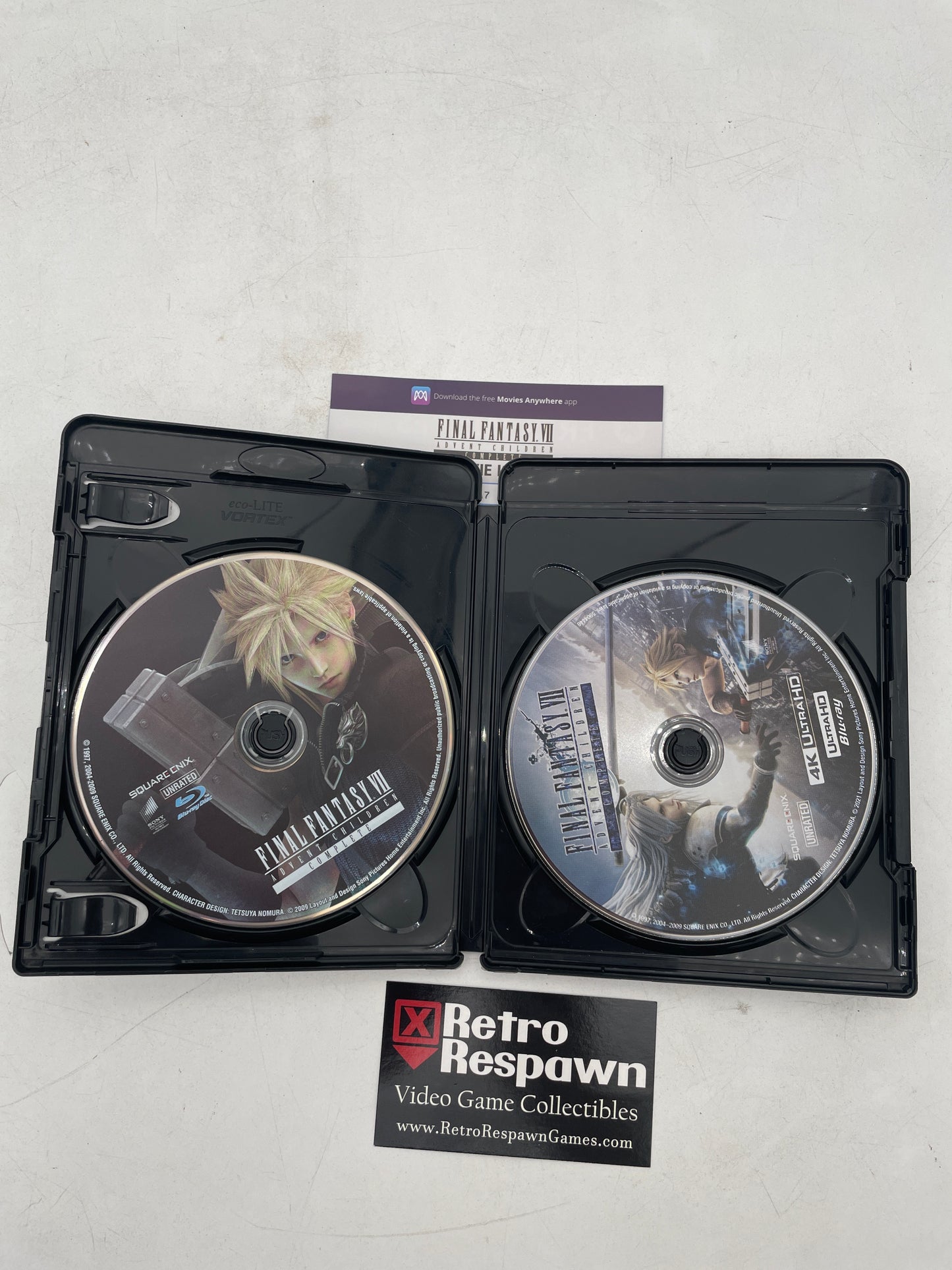 Final Fantasy VII Advent Children  Complete [4K Ultra HD+Bluray+Digital] (Complete)