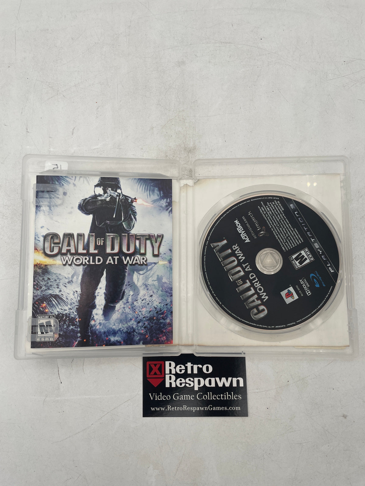 Call of Duty World at War - Playstation 3 (Complete)