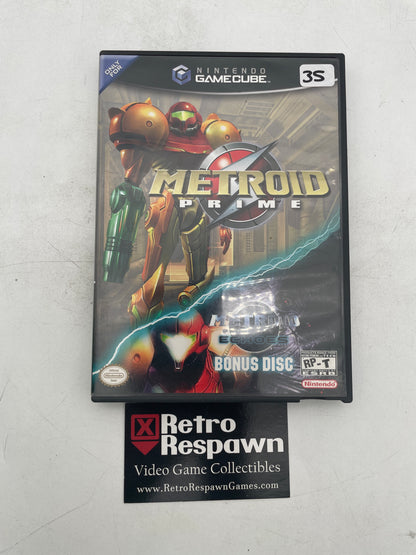 Metroid Prime [Echoes Bonus Disc] - Gamecube (Complete)