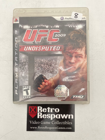UFC 2009 Undisputed - Playstation 3 (Complete)