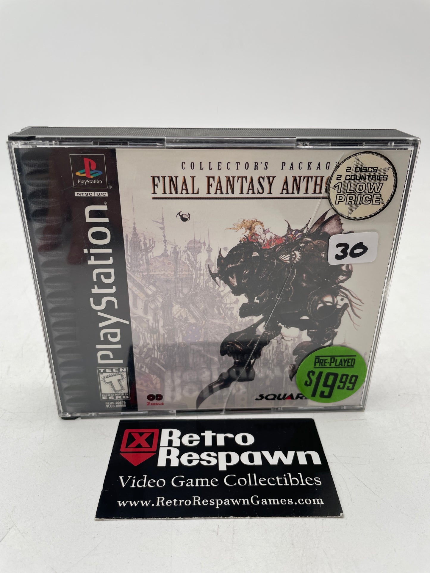 Final Fantasy Anthology - Playstation (Complete)