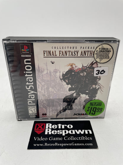 Final Fantasy Anthology - Playstation (Complete)