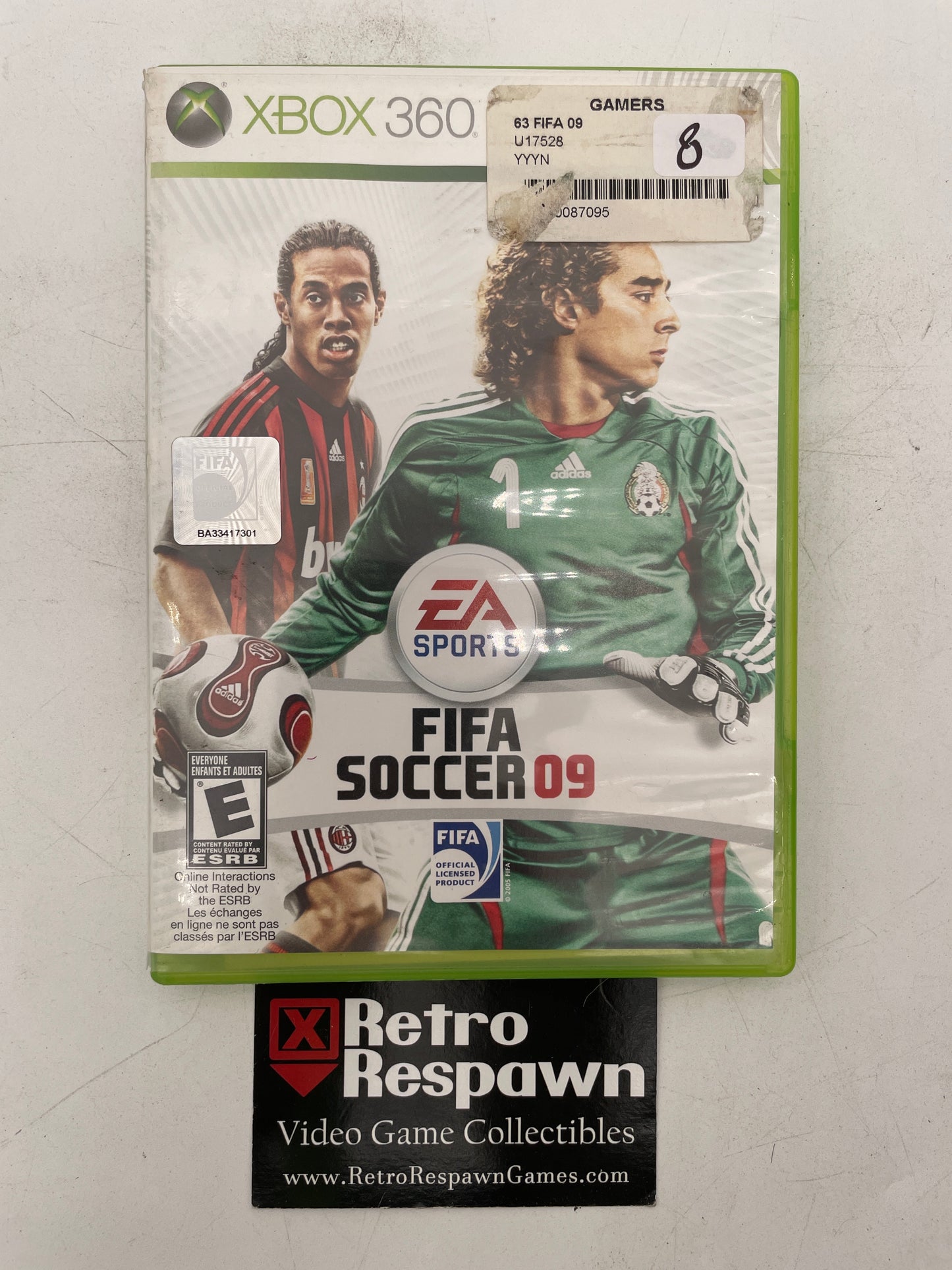 FIFA Soccer 09 - Xbox 360 (Complete)