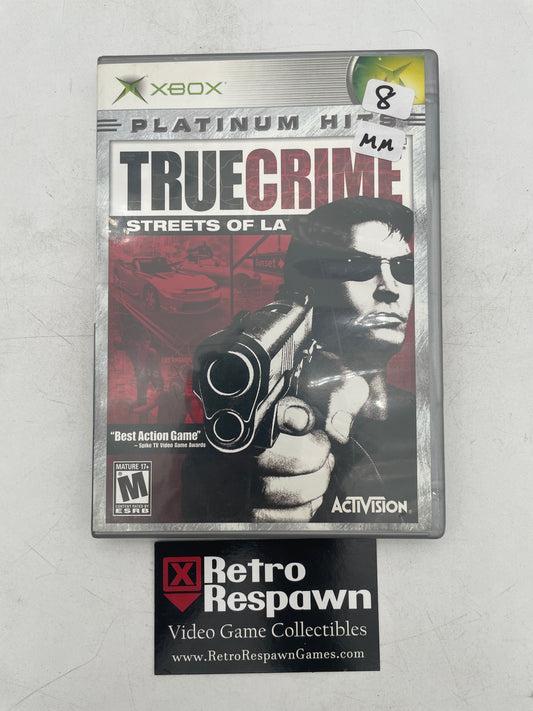 True Crime Streets of LA [Platinum Hits] - Xbox (Missing Manual)