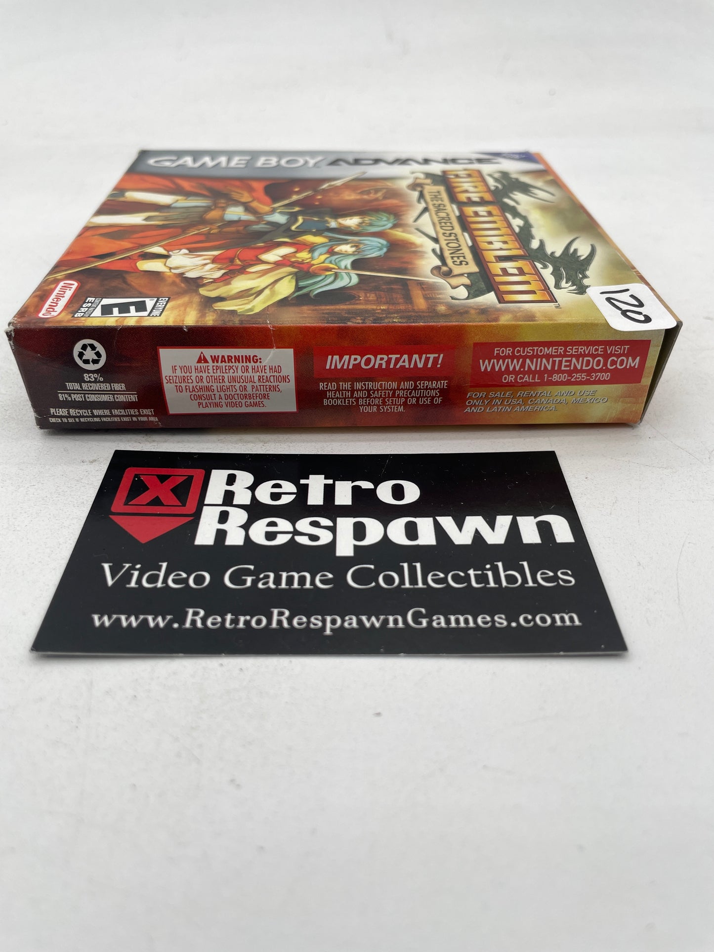 Fire Emblem Sacred Stones - GameBoy Advance (Complete)