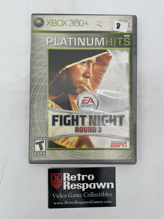 Fight Night Round 3 [Platinum Hits] - Xbox 360 (Missing Manual)
