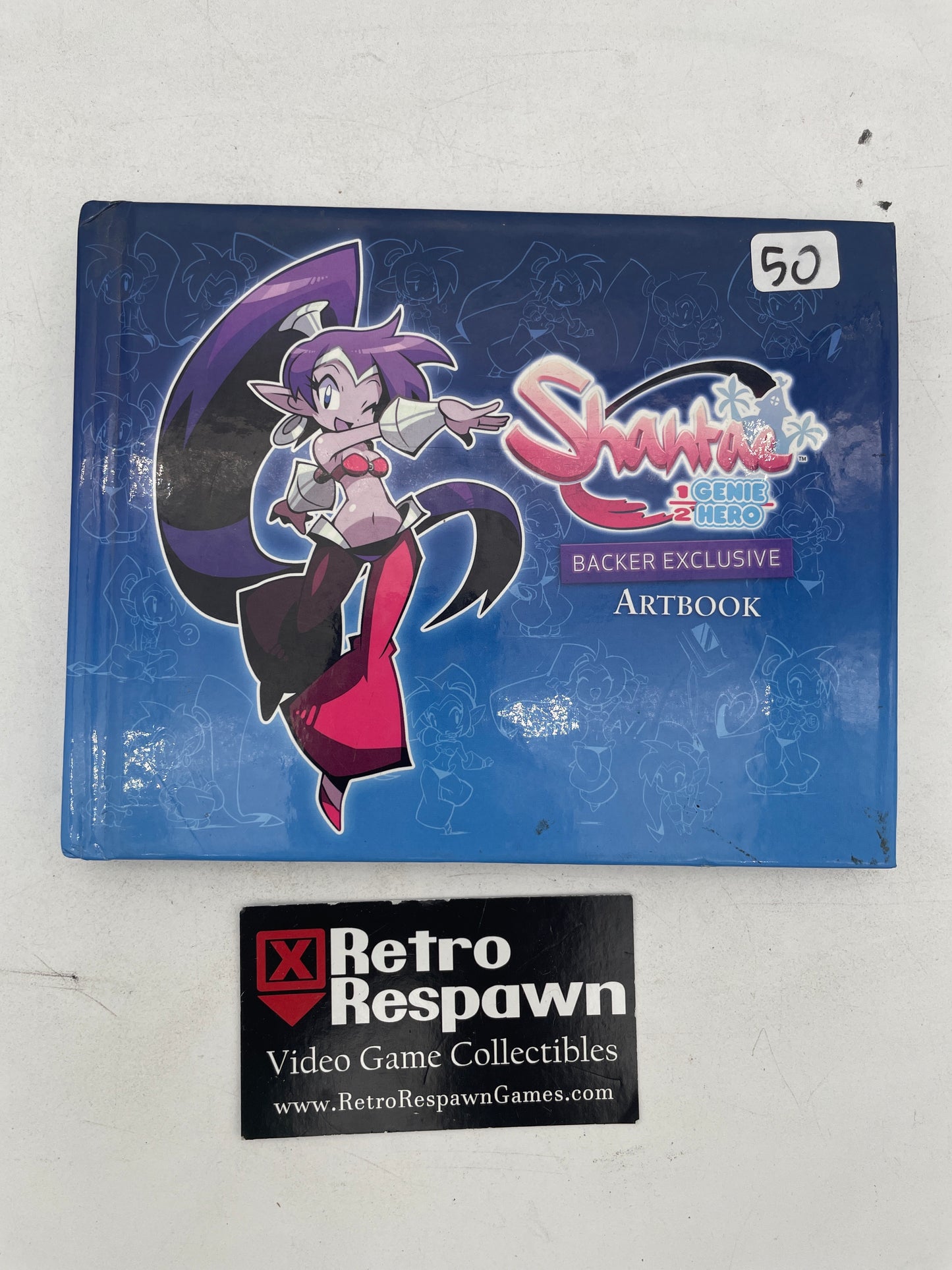 Shantae 1/2 Genie Hero Backer Exclusive Artbook