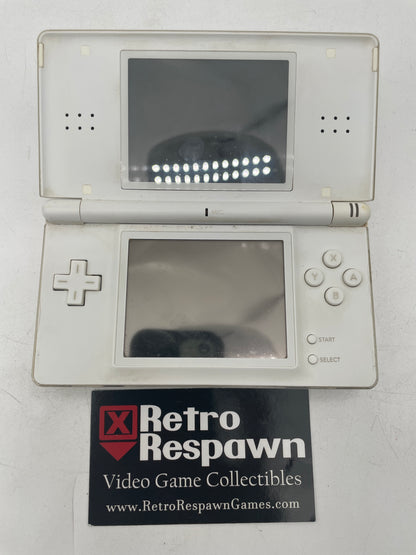 White Nintendo DS Lite - Nintendo DS (Console + Charger)