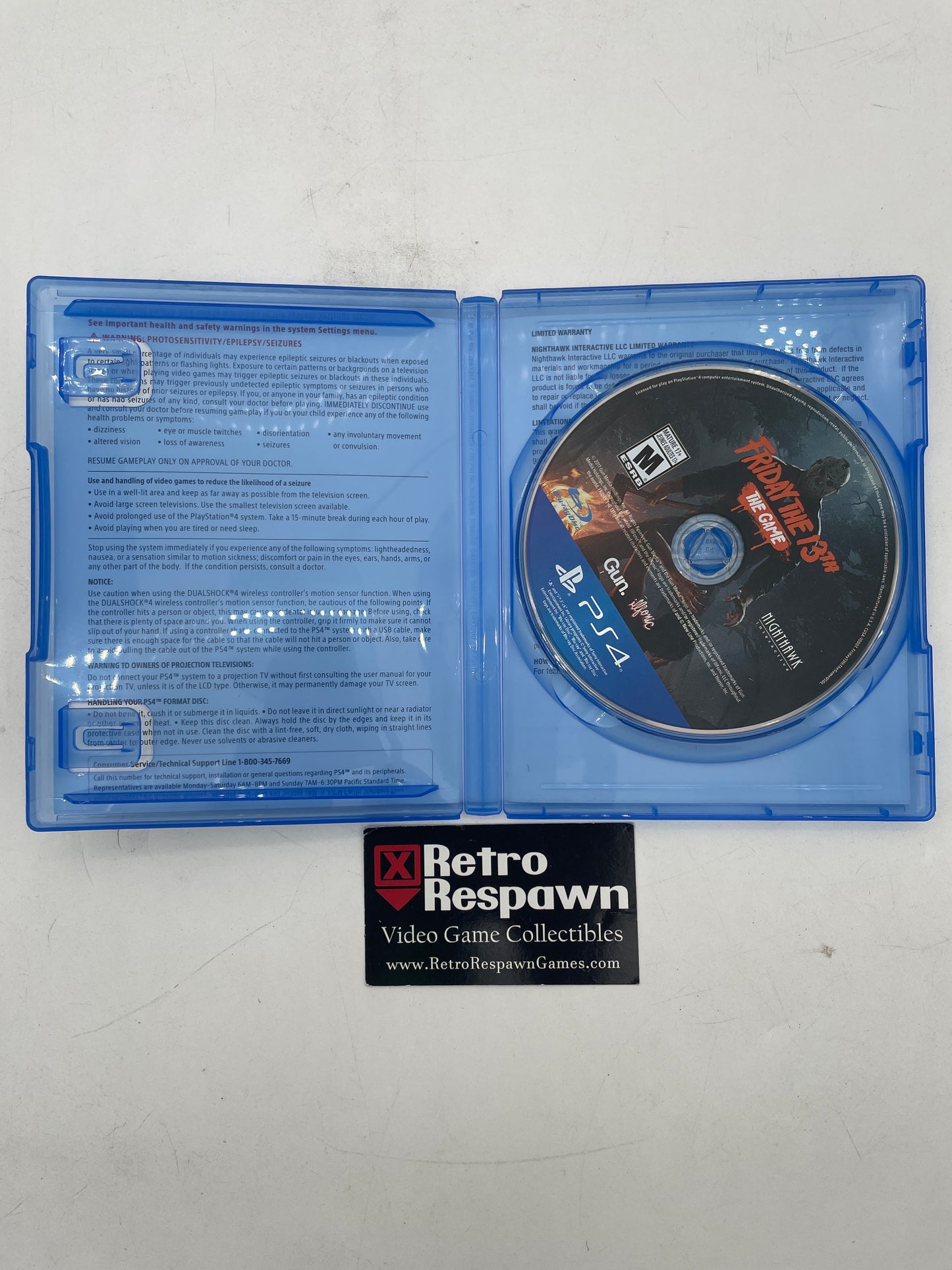 Friday the 13th - Playstation 4 (Complete)