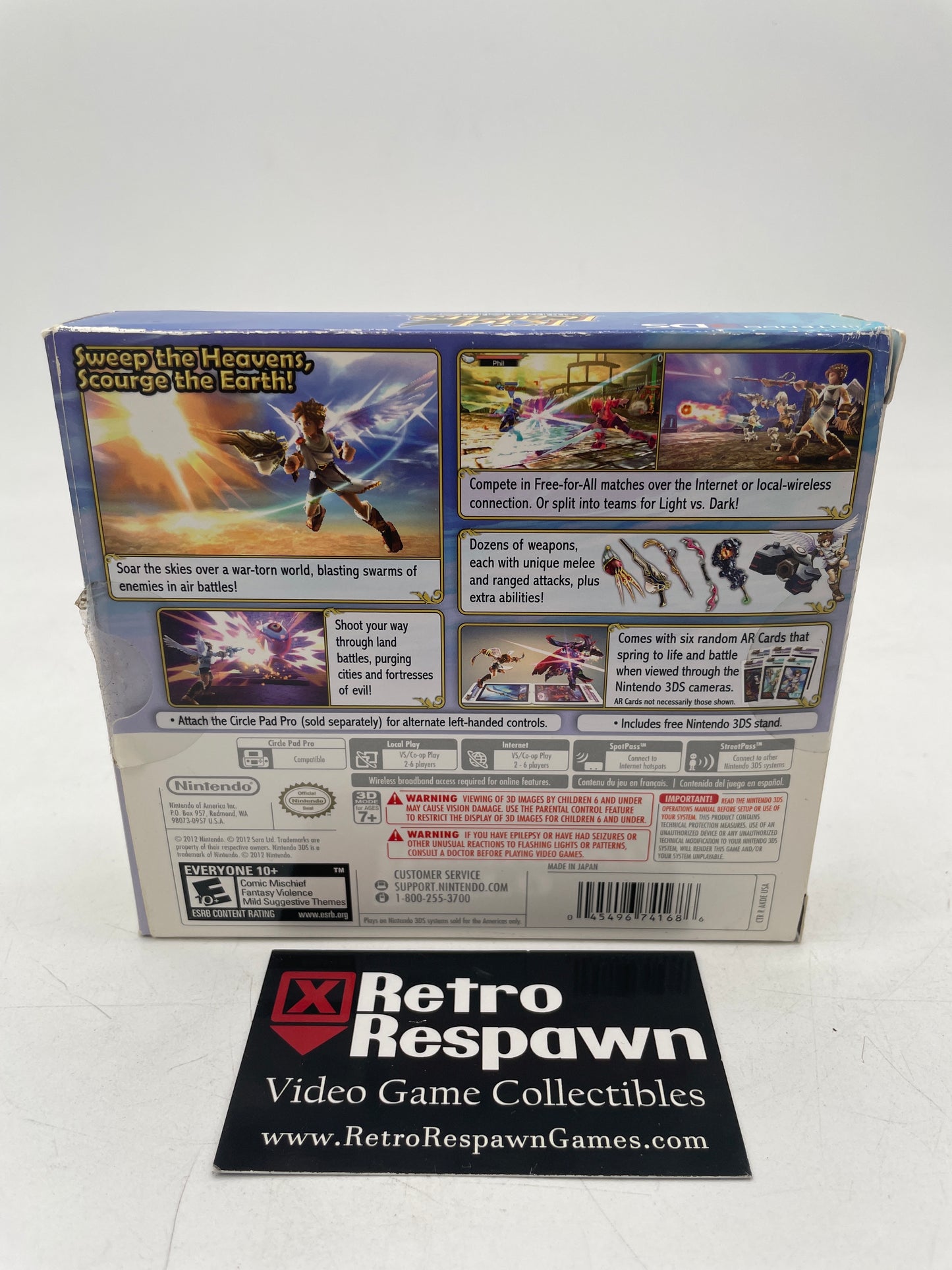 Kid Icarus Uprising [Big Box] - Nintendo 3DS (Complete)
