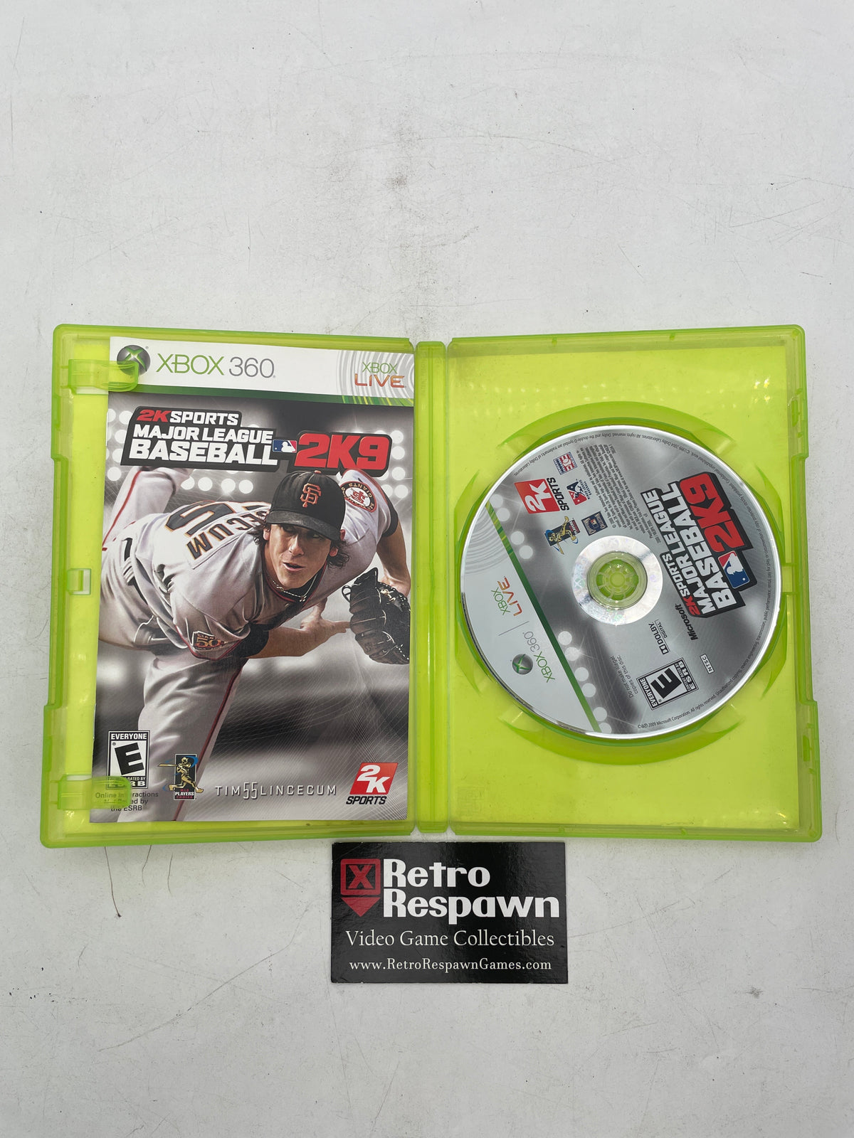 Major League Baseball 2K9 - Xbox 360 (Complete)