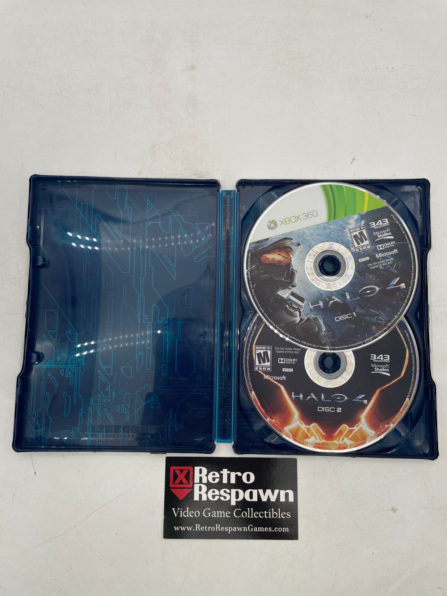 Halo 4 [Steelbook Edition] - Xbox 360 (Missing Manual)