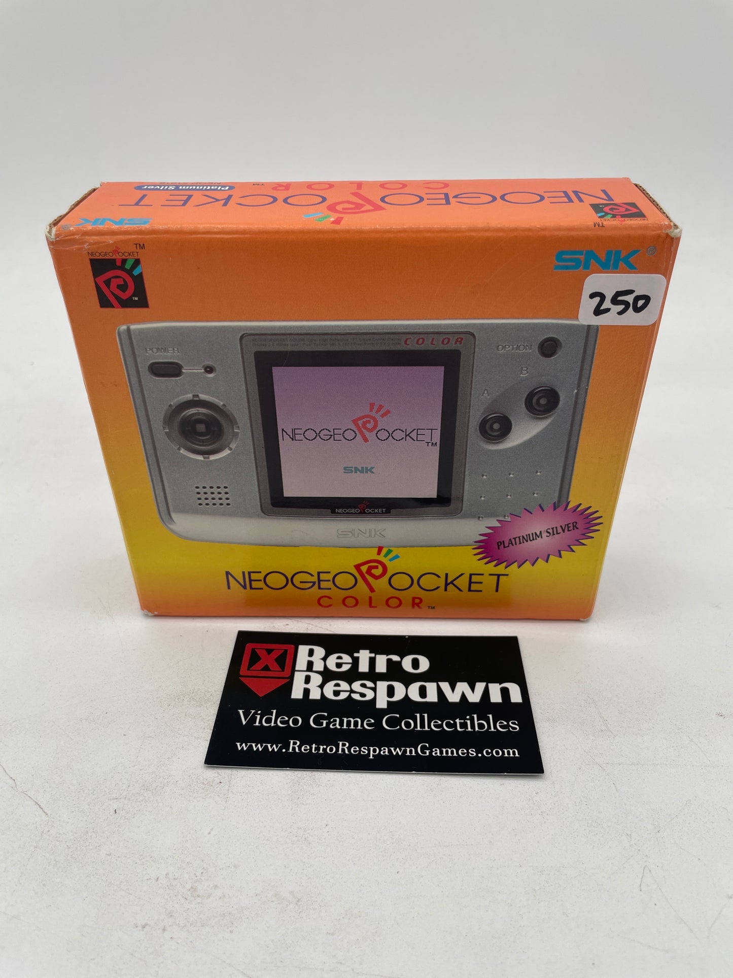 NeoGeo Pocket Color System [Platinum Silver] - Neo Geo Pocket Color (Complete)