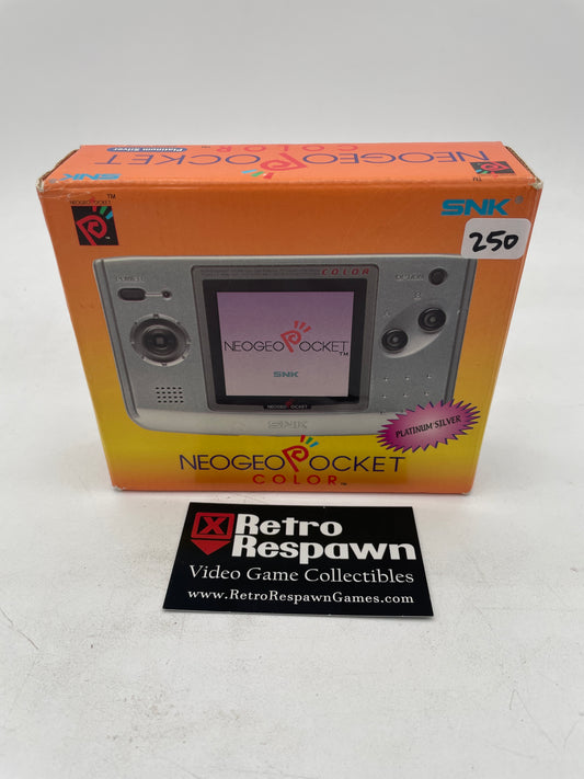 NeoGeo Pocket Color System [Platinum Silver] - Neo Geo Pocket Color (Complete)
