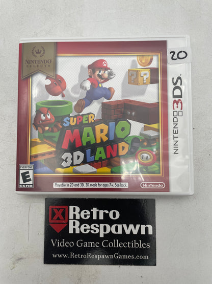 Super Mario 3D Land [Nintendo Selects] - Nintendo 3DS (Complete)