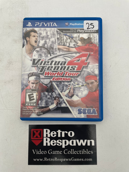 Virtua Tennis 4 World Tour - Playstation Vita (Complete)