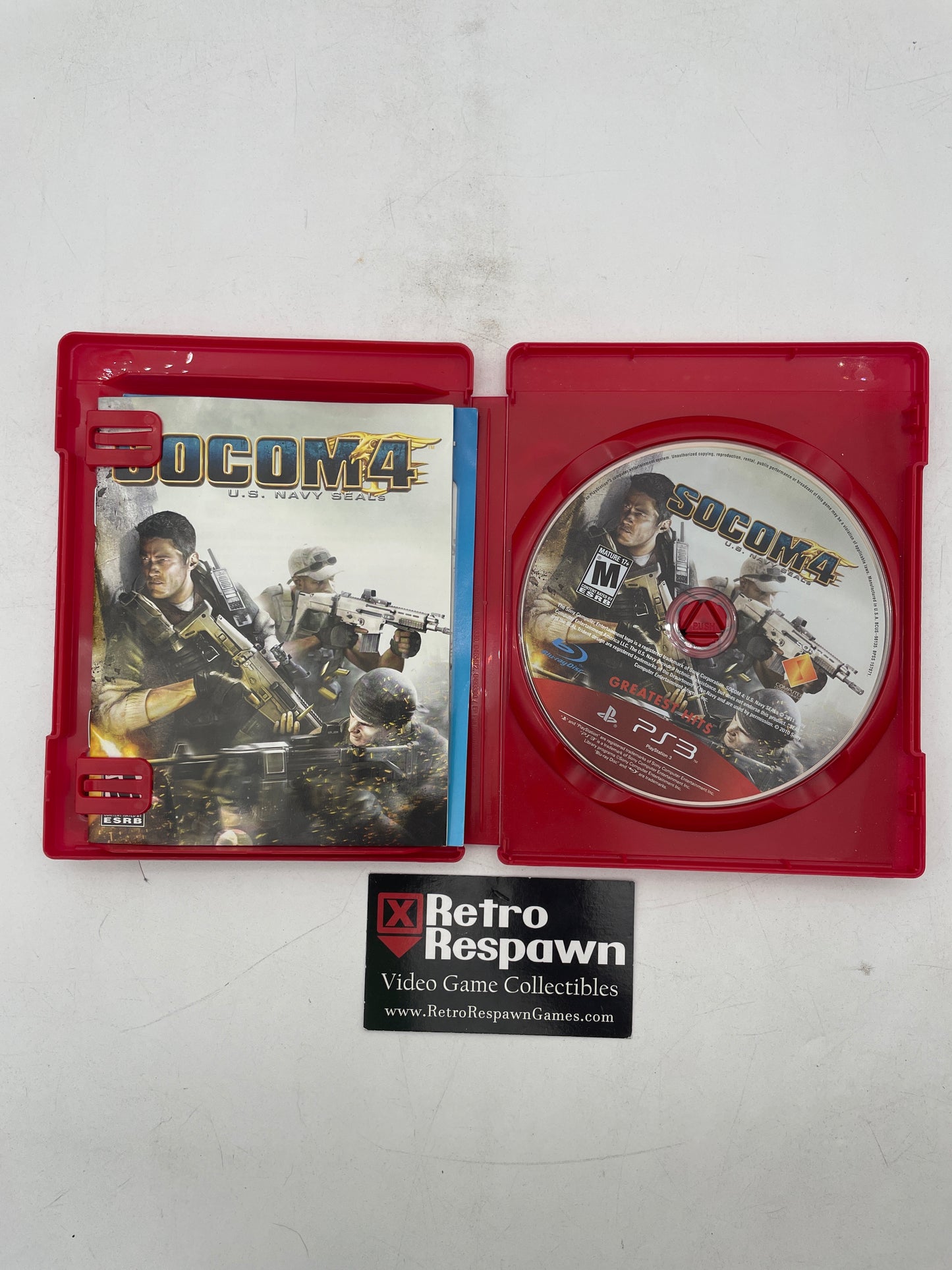 SOCOM 4: US Navy SEALs - Playstation 3 (Complete)