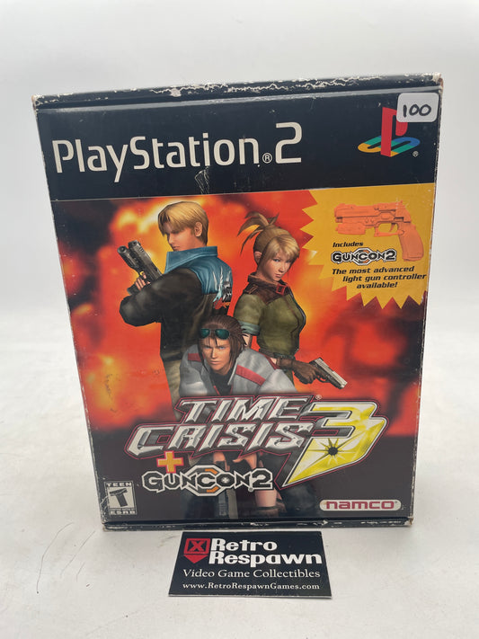 Time Crisis 3 [Gun Bundle] - Playstation 2 (Complete)
