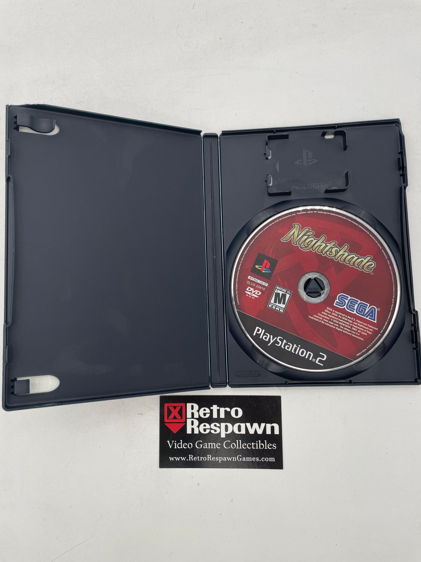 Nightshade - Playstation 2 (Missing Manual)