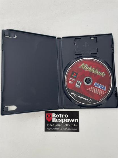 Nightshade - Playstation 2 (Missing Manual)