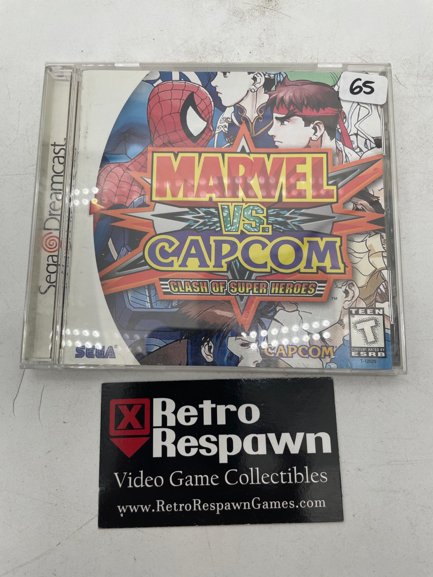 Marvel vs Capcom - Sega Dreamcast (Complete)