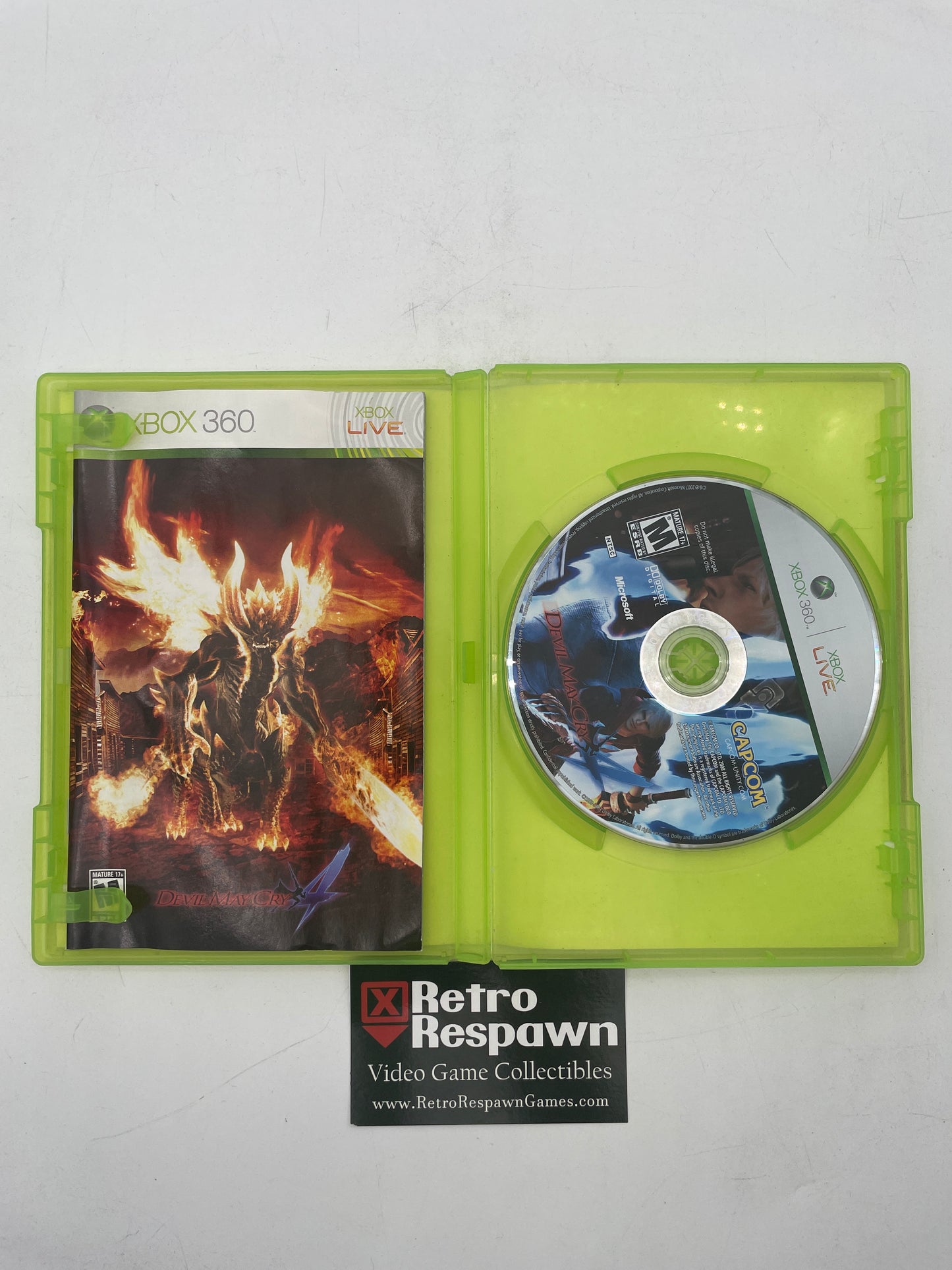Devil May Cry 4 [Platinum Hits] - Xbox 360 (Complete)