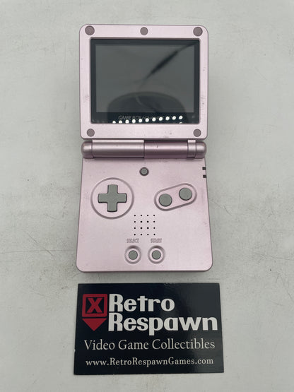 Scuffed Pearl Pink Gameboy Advance SP [AGS-101] - GameBoy Advance (Console + Charger)