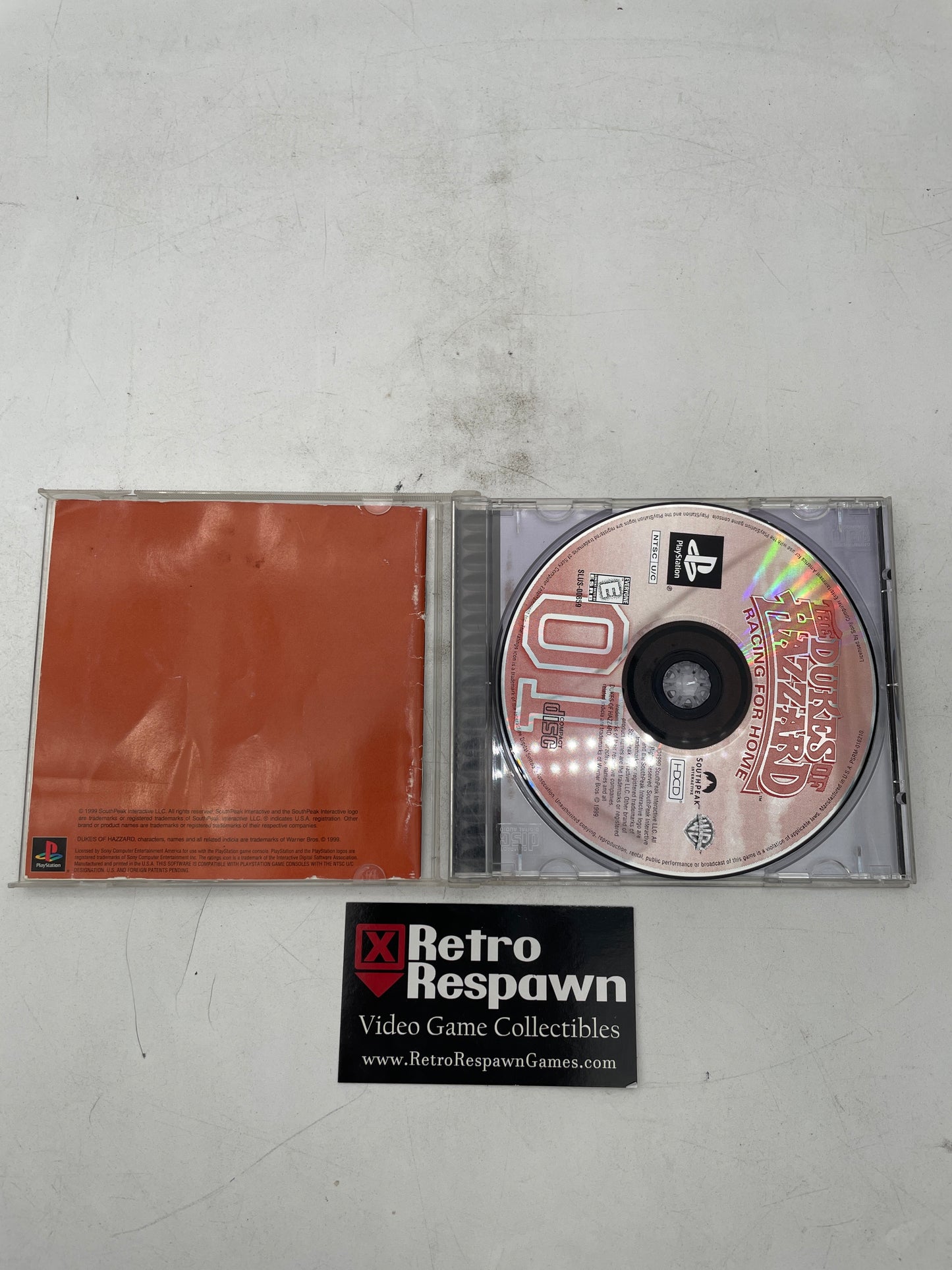 Dukes of Hazzard Racing for Home l - Playstation (Complete)