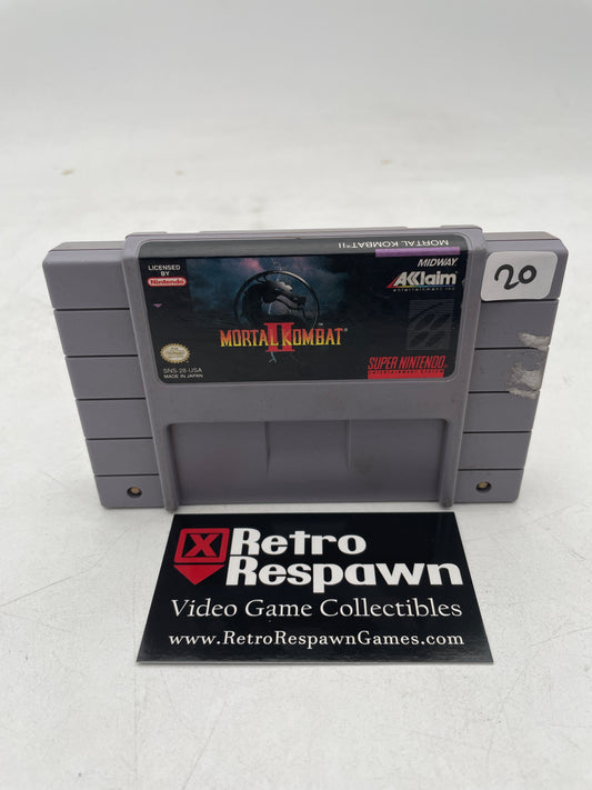 Mortal Kombat II - Super Nintendo (Game Only”