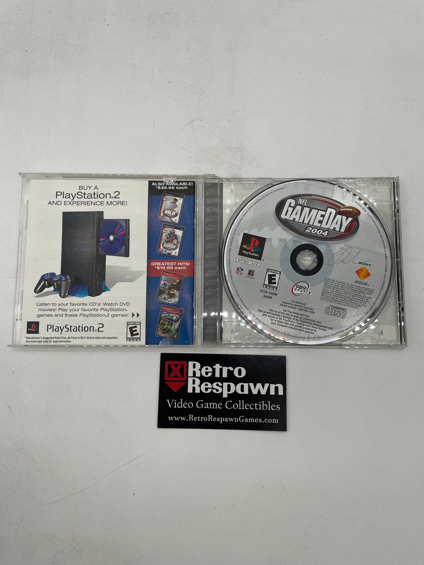 NFL GameDay 2004 - Playstation (Complete)