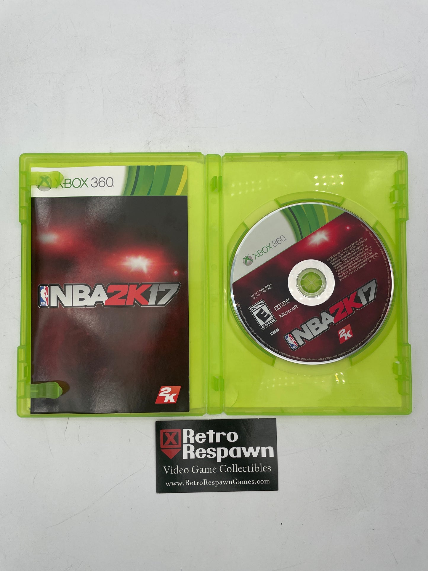 NBA 2K17 - Xbox 360 (Complete)