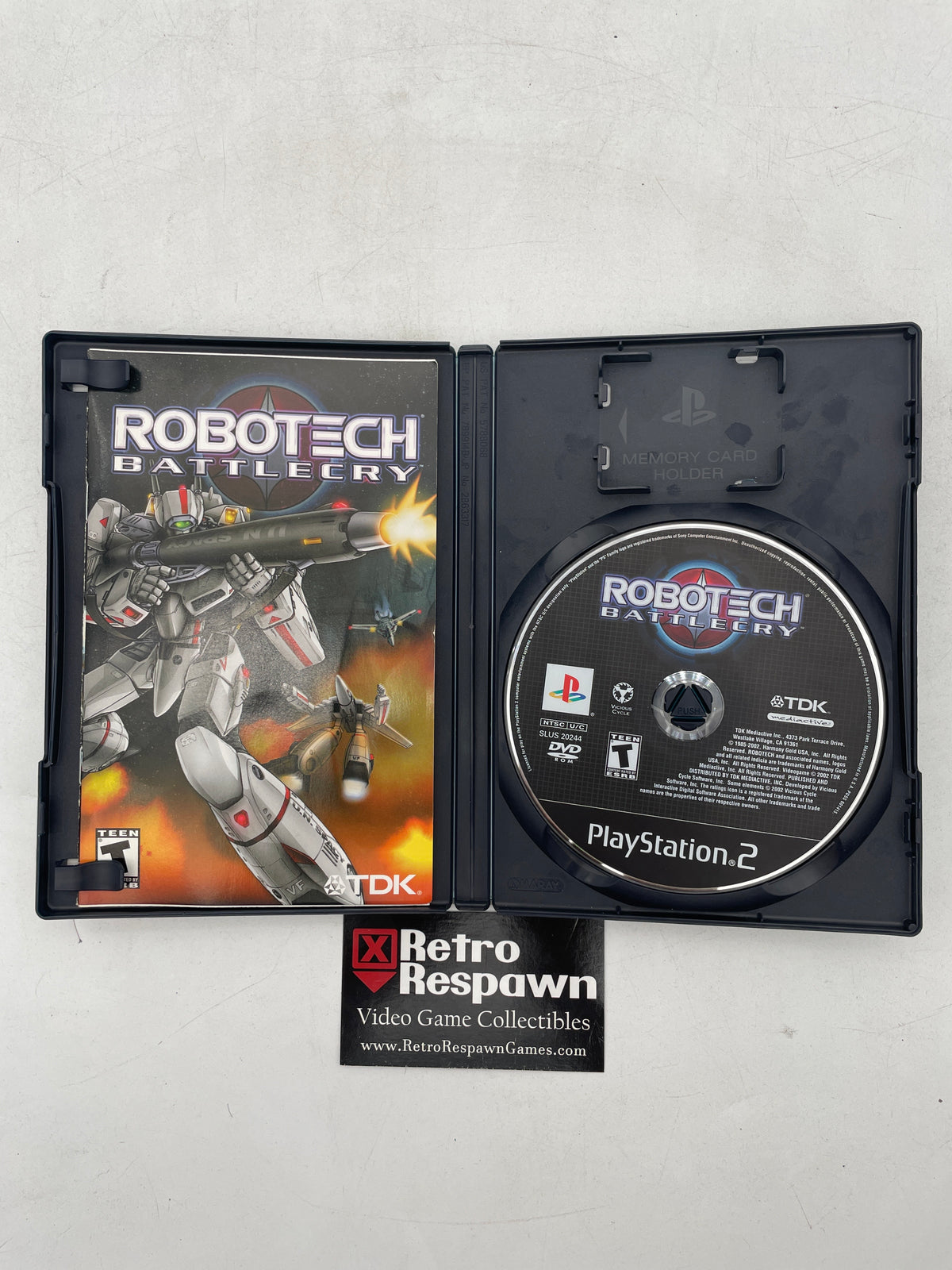 Robotech Battlecry - Playstation 2 (Complete)