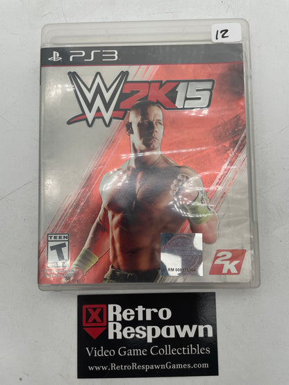 WWE 2K15 - Playstation 3 (Complete)