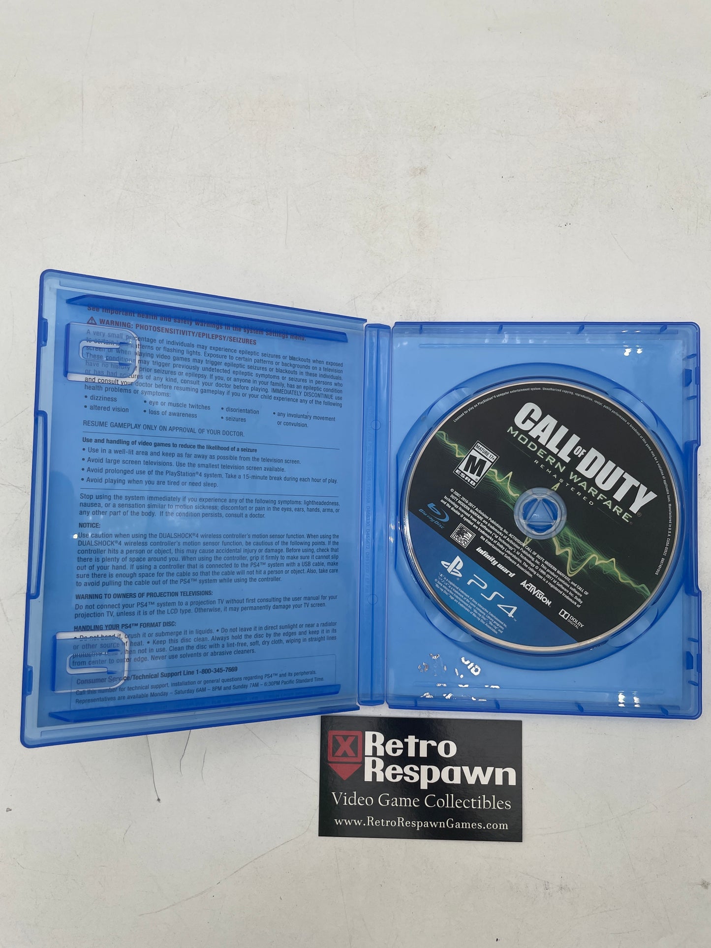 Call of Duty: Modern Warfare Remastered - Playstation 4 (Complete)