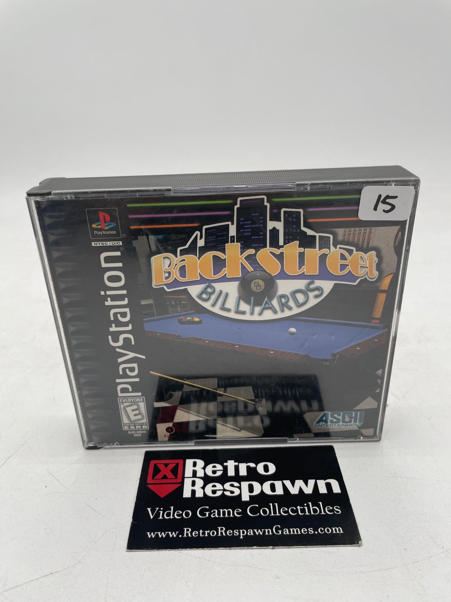 Backstreet Billiards - Playstation (Complete)
