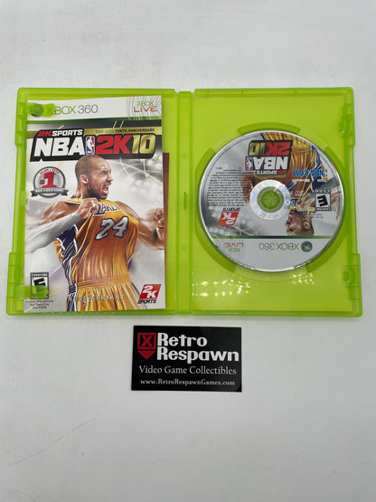 NBA 2K10 - Xbox 360 (Complete)