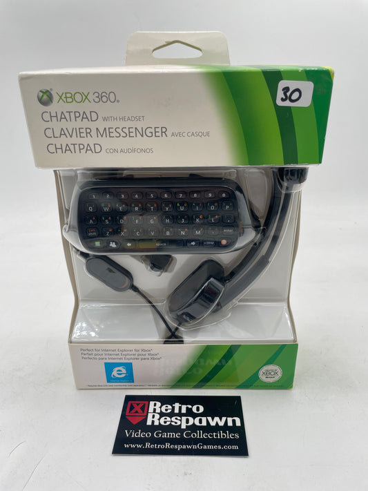 Xbox 360 Chatpad - Xbox 360 (Sealed)