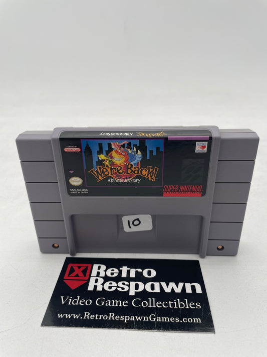We're Back A Dinosaur Story - Super Nintendo (Game Only)