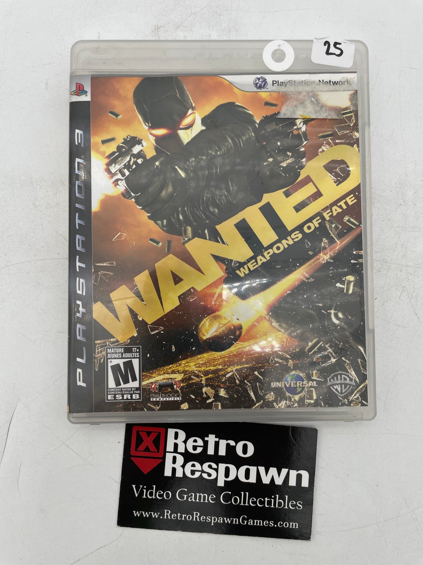 Wanted: Weapons of Fate - Playstation 3 (Complete)