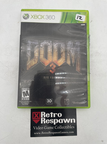 Doom 3 BFG Edition - Xbox 360 (Complete)