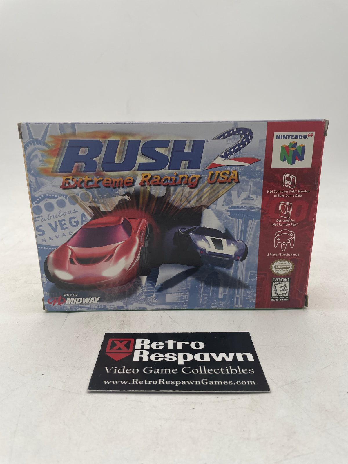 Rush 2 - Nintendo 64 (Complete)