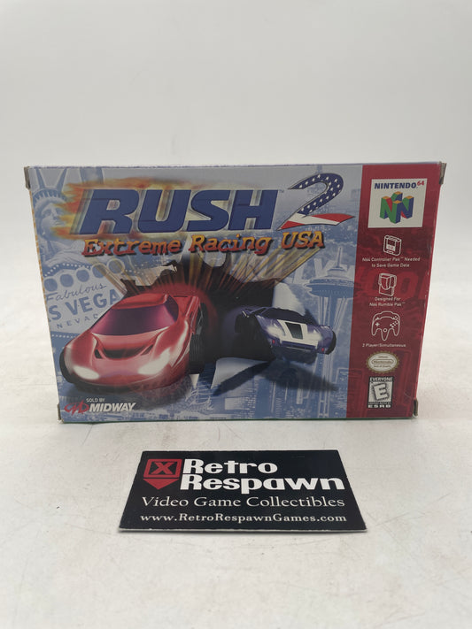 Rush 2 - Nintendo 64 (Complete)