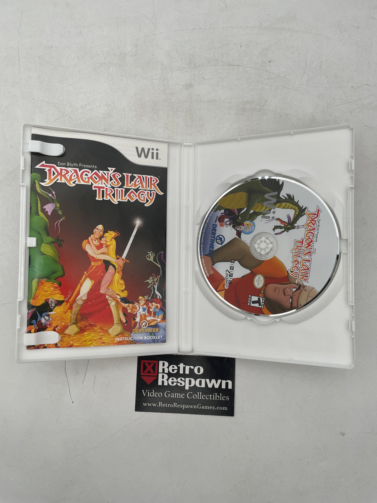 Dragon's Lair Trilogy - Wii (Complete)