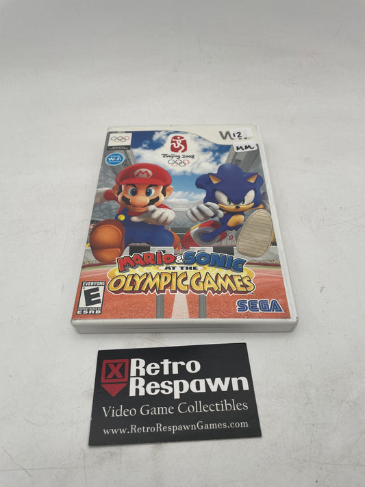 Mario and Sonic at the Olympic Games - Wii (Missing Manual)