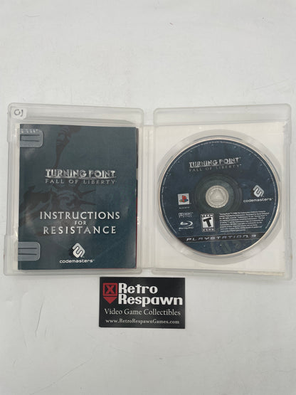 Turning Point Fall of Liberty - Playstation 3 (Complete)